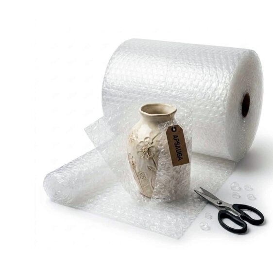 Burbuline plevele Burbulinės plėvelės rulonai prekių apsaugai Ekodema