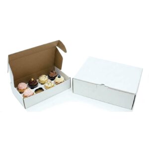 Tvirta mikrogofro dėžė keksams ir desertams